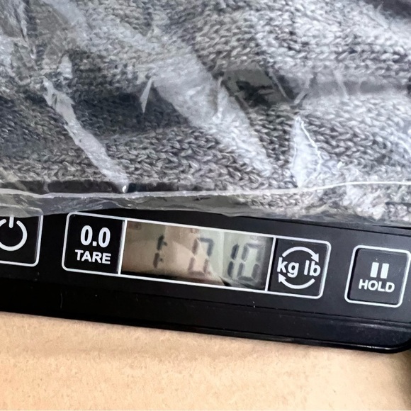 Lulu's Womens Size Small Coffee Date Grey Turtleneck Midi Sweater Dress Knit - Picture 13 of 13